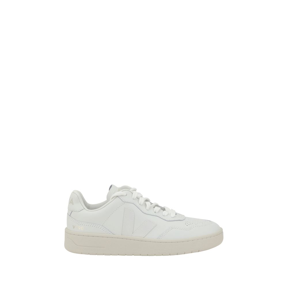 Veja White Other Fibres Low Top Sneakers